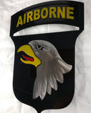 101rst Airborne Infantry Metal patch