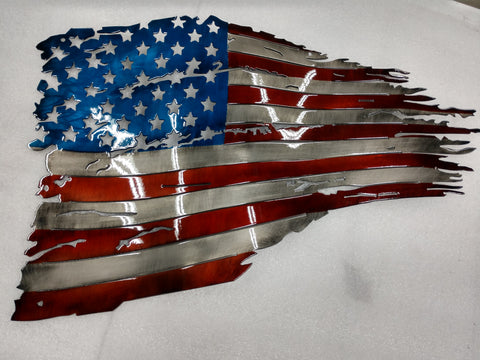 Battleworn American Flag