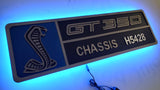 GT350 Dash Plaque